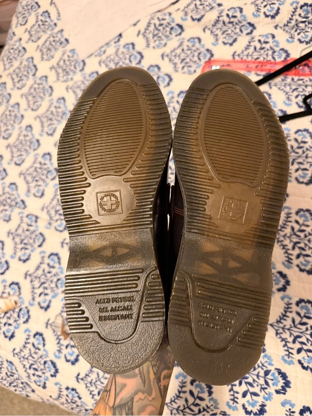 Like new dr martens brown loafers